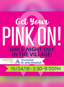 Get Your Pink On sponsored by Ascension St. John 