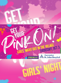 Get Your Pink On! Girls Night Out in The Village