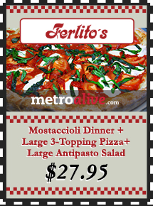 MetroDeal: Pasta, Pizza and Salad for $27.95