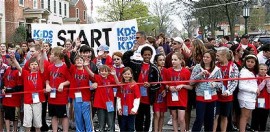 Kids Helping Kids Walk