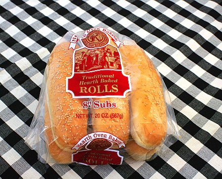 3130 Sub Sesame 8" 6 pk