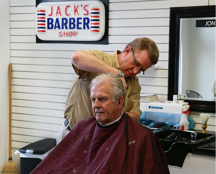 Jack's barber shop