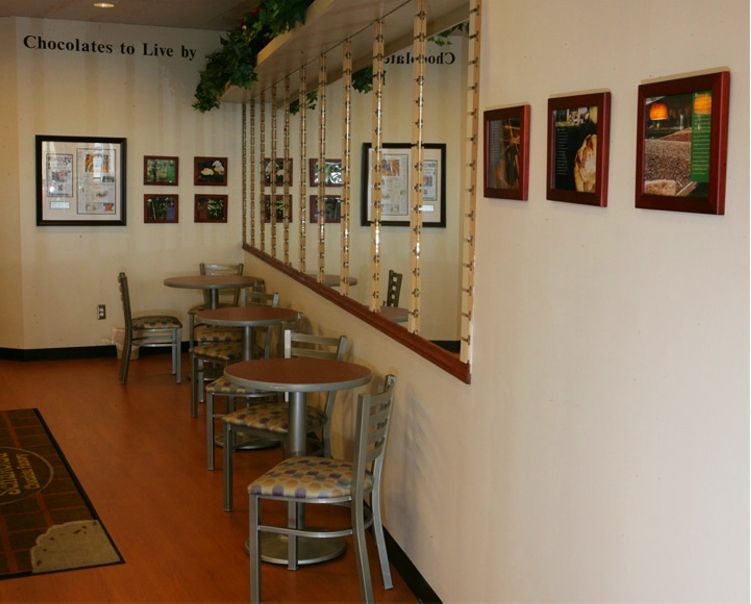 Come in to enjoy the chocolate smell                                                                