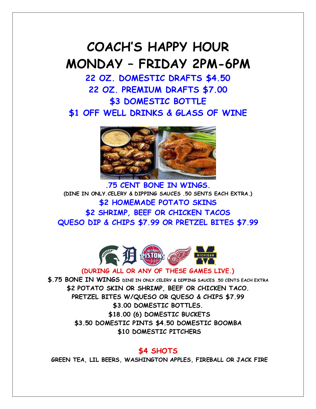 Coach's Corner Bar & Grill