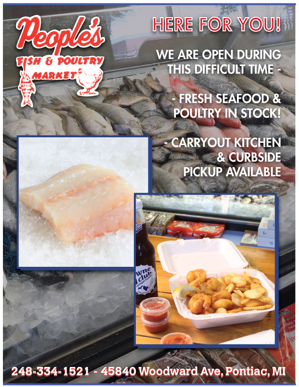 People's Fish Market Pontiac, Michigan