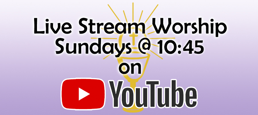 Live Stream Worship on YouTube